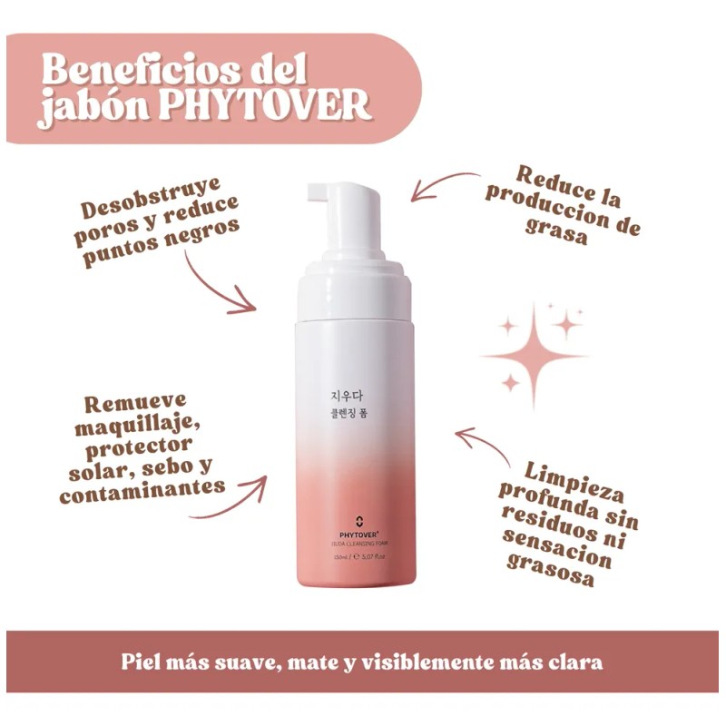 Skincare Coreano Jabon Espuma Antiacne Piel Grasa Y Mixta