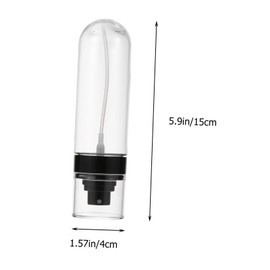 PACKOVE 4Pcs Inverted Spray Bottle Refillable Portable Cosmetic Container for Travel for Water Perfume Liquid Storage Lightweight Durable Design