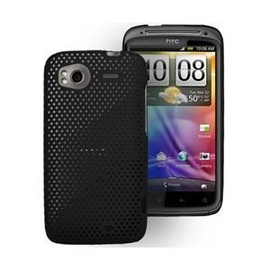 MUZZANO ORIGINAL Alveolia Shell Case for HTC Sensation - Black