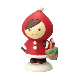 Decorre Corporation otogicco Red Riding Hood Mascot, xmas Basket, Approx. 1.4 x 1.0 x 2.1 inches (35 x 26 x 54 mm) TG-86041