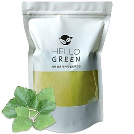 한방재료 한차 헬로우그린 국산 뽕잎 분말 가루 300g Herbal Ingredients Hancha Hello Green Korean Mulberry Leaf Powder 300g