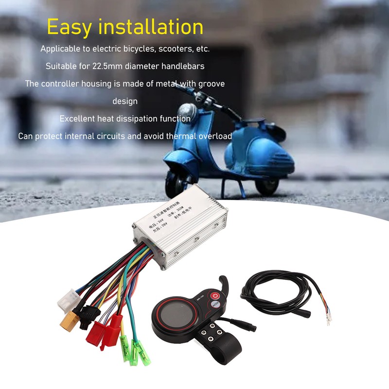 36V 350W Brushless Motor Controller with LCD Display Panel Electric