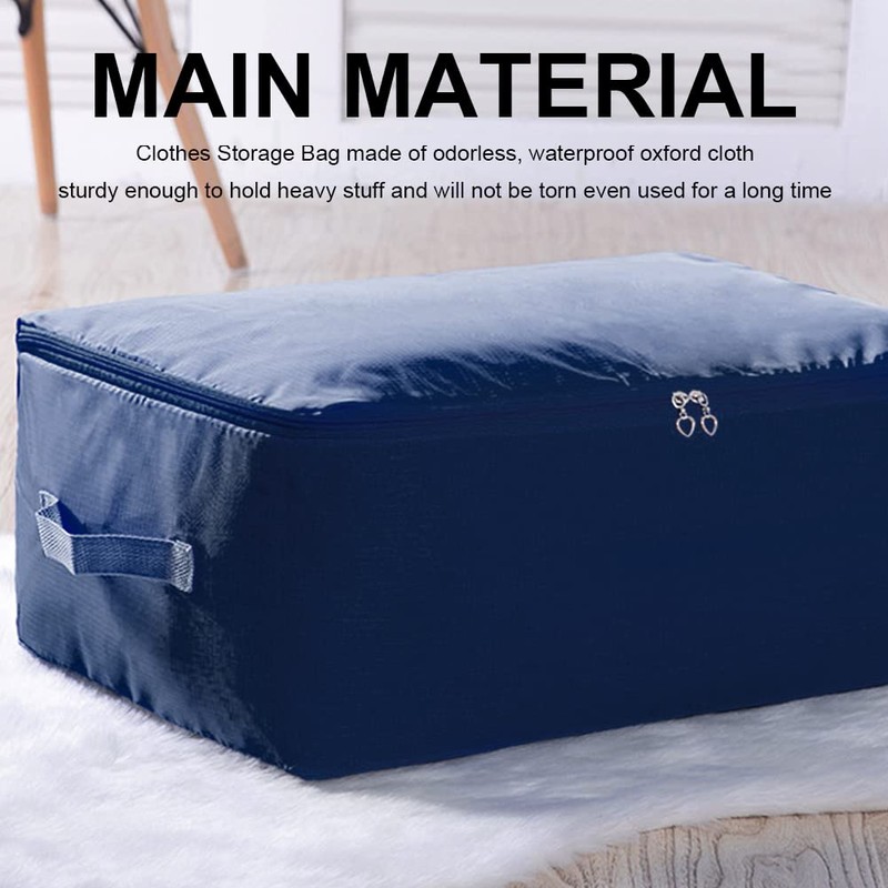 ALEOHALTER 2 Pack 36L Underbed Storage Bags, Large Clothes Storage