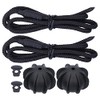 Keenso 2 Piezas Cordón Tapa Cajuela, Accesorios MK6 Cuerda Colgante
