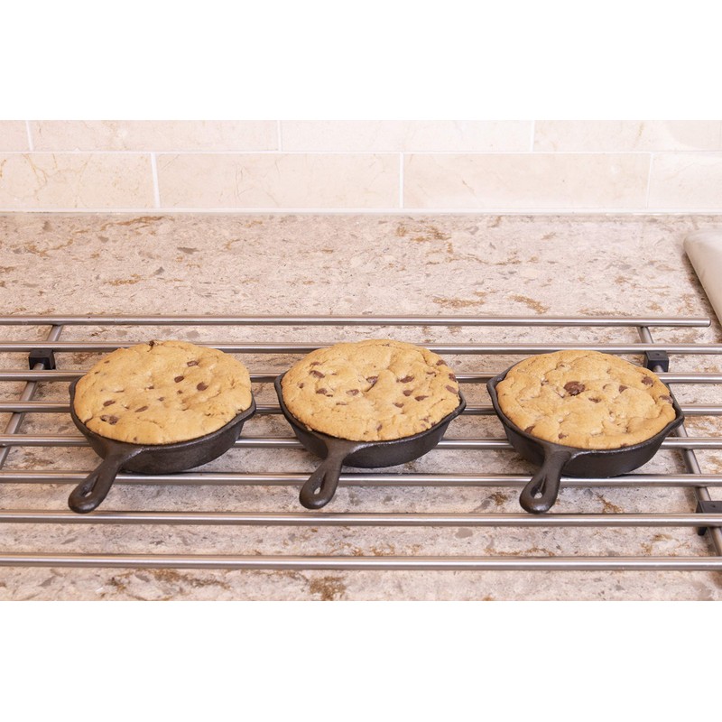 Heavy Duty Pre Seasoned Mini Cast Iron Skillet Set of