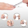 Set De Corta Cutícula Alicate+empujador Para Uñas Cherimoya