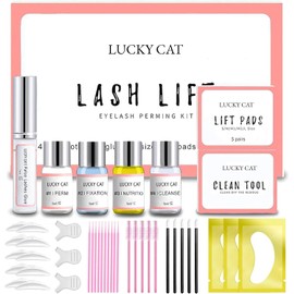 Eyelash Lifting Set, Lash Lift Kit, Eyelash Lamination Set, Professional, Eyelash Lifting, Long-Lasting, Easy to Use, Ideal for Parties, Birthdays