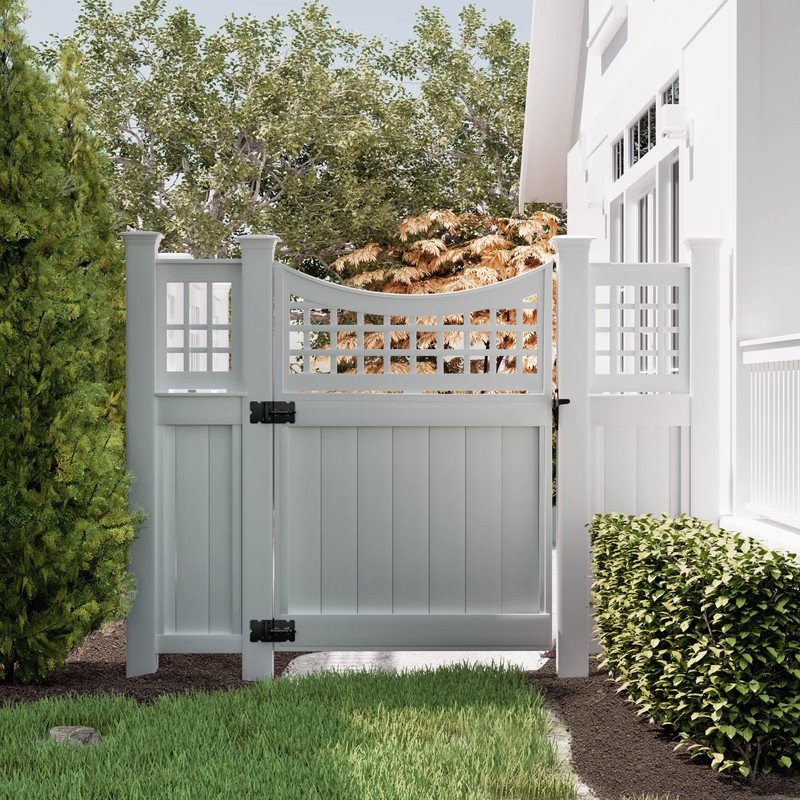 WINSOON Stainless Steel Self Closing Gate Hinge and Latch Hardware