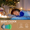 peaceking Clock Movement Mechanism with Luminous Hands - Silent Quartz