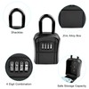 Noxtioanip Key Safe with Number Code, Key Safe 4 Digit