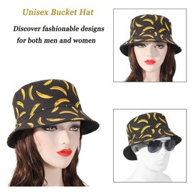 ZLYC Unisex Sun Hat, Beach Hat, Angler’s Hat, Flower/Plant/Rainforest Print, Canvas