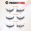 Magnetic Eyelashes - 5D Glam False Lashes, Reusable & Waterproof,