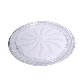 Clear 12 Inch Swirl Trays 18 CT