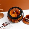 Hemobllo Coffee Pod Holder: Metal Large Capacity Coffee Capsule Pod