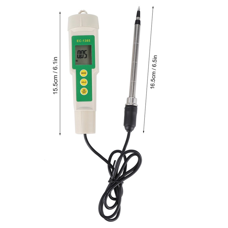 EC‑3185 Portable Soil EC/TDS/CF Tester Salinity Meter for Agricultural Horticultural