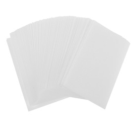 FOMIYES 520pcs Disposable Hair Perm End Paper Cold Hot Perm Wrapping Sheets for Salon Use Curling Tissue for Hair Styling Accessories White