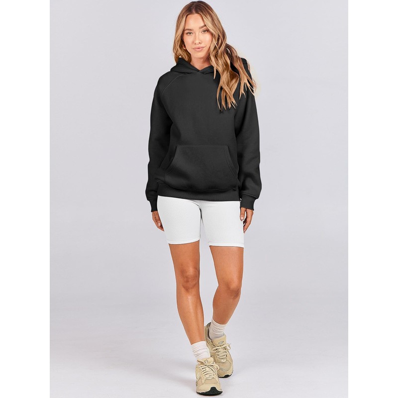 ANRABESS Women Hoodies Oversized Fleece Long Sleeve Comfy Casual Basic