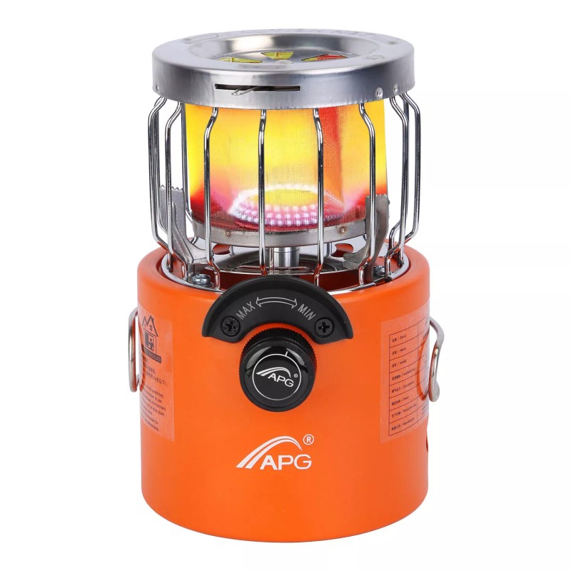 APG 2000W 2 In 1 Camping Stove Tent Heater Gas