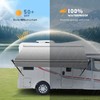 Heavy Duty RV Awning Fabric Replacement - 19.5oz Vinyl Camper