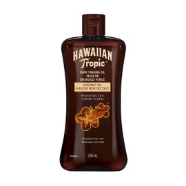 Hawaiian Tropic Moisturizing Dark Tanning Oil, 240ml