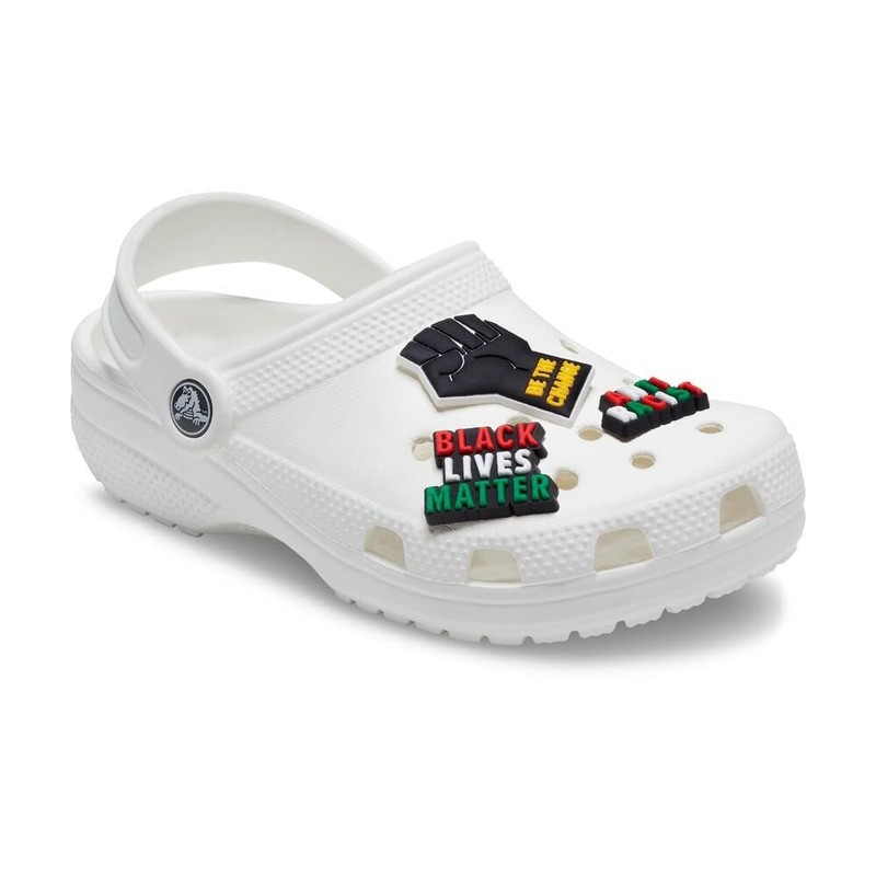 Crocs Jibbitz 3-Pack Shoe Charms | Jibbitz, Black Lives Matter,