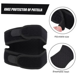 Baluue 3pcs Knee Strap Lightweight Knee Pad for Sports for Fitness Running Cycling Comfortable Design for Joint Stability
