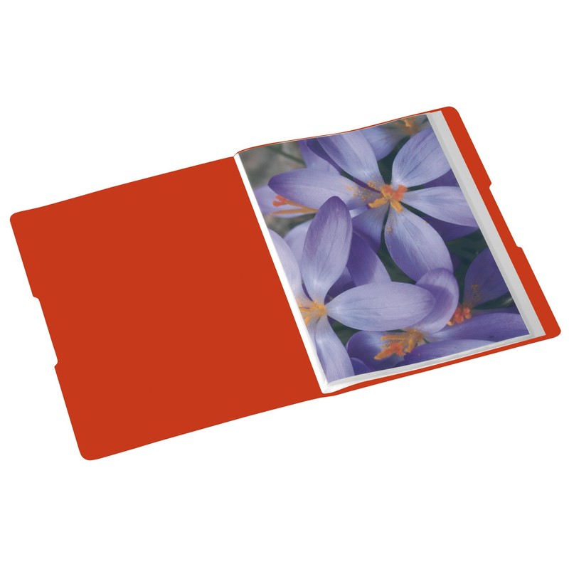 Herlitz A4 Recycling Display Book - Orange (20 folder)