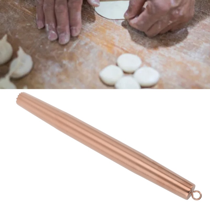 Rolling Pin 304 Stainless Steel Crushed Ice Dough Roller for