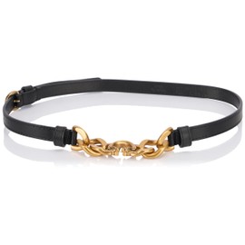 Pinko Women's Belt, Z99q_black-antique gold