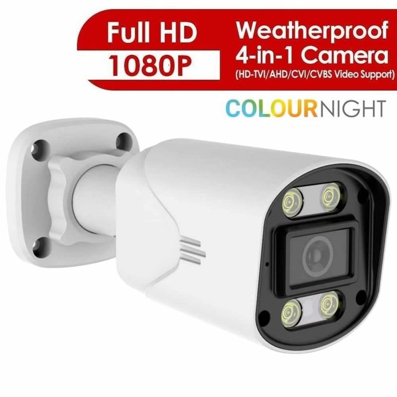 Nano Box Full Color Night Vision Bullet CCTV Camera, Switchable