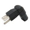 4pcs for NEMA 5‑15P to IEC320 C13 Converter 90 Degree