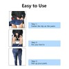 2PCS Clip and Pull Dressing Aid，Dressing Aid for Pants, Dressing