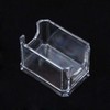 3 Pcs Sugar Packet Holder Clear Acrylic Tea Bag Organizer