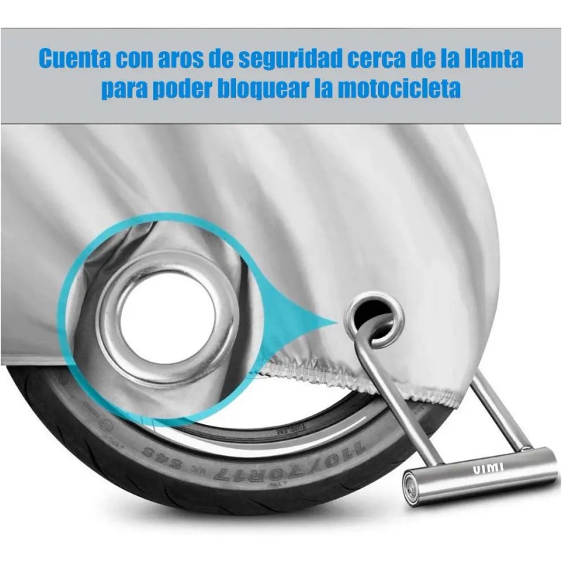 Funda Impermeable Vimi IMP-01 para Moto y Bicicleta: Protección Total