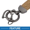 A ABSOPRO Car Keychain Universal Key Chain with Ring for