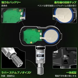 1PZ JP7-BR3 TPMS Sensor Tire Pressure Monitoring 42607-33011 42607-33021 42607-06011 Tire Pressure Monitoring System PMV-107J 315MHz Toyota Scion Lexus Camry Rav4 Yaris Corolla Replacement