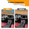 Hoolcar Center Console Dashboard Navigation Panel Trim Gear Shift Cover