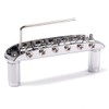 Alnicov Chrome Adjustable Saddle Bridge with Thimbles for Mustang Jaguar