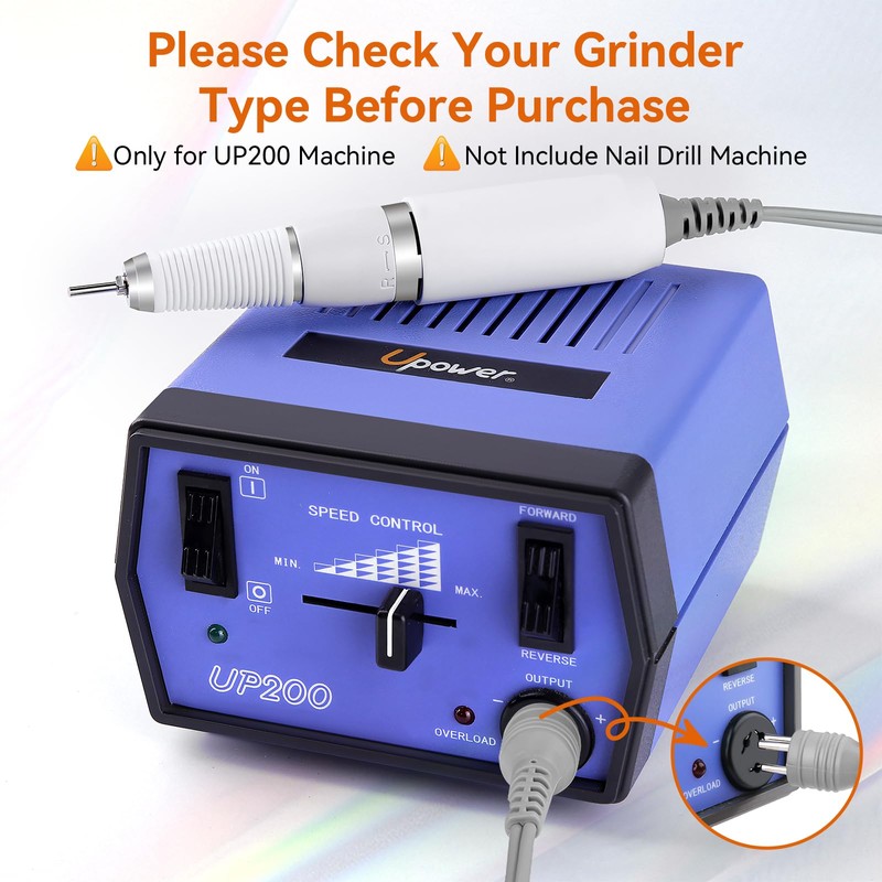 MAKARTT 30000RPM Electric Handpiece for Up200 Nail Drill Machine Professional