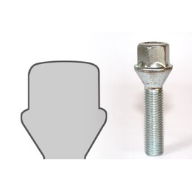 CSR Automotive CSR RS022 Wheel Bolts M12 x 1.5 57 mm – Quantity 10