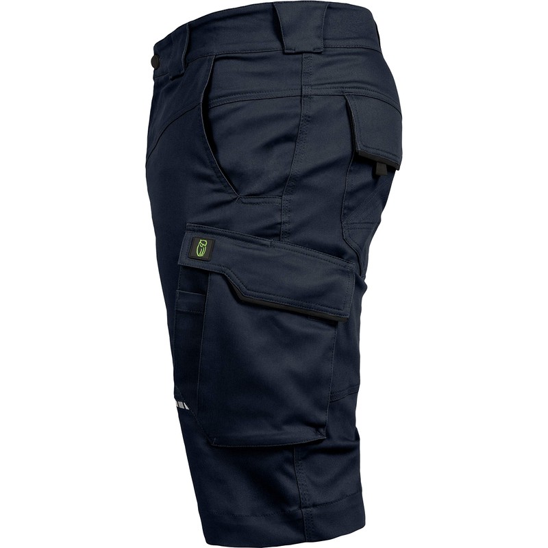 Leib Wächter Flex-Line Men's Work Shorts Navy/Black Flexible with Spandex,