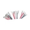 Ronyme 30 Pieces Female Spade Speaker Wire Connector with Insulating