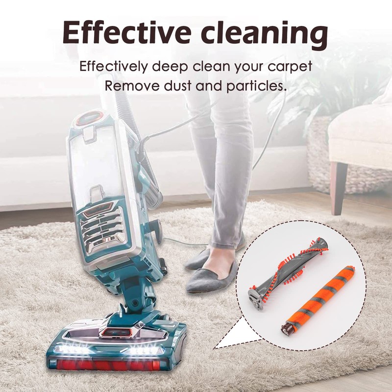Coodss Replacement Roller Brush Kit Compatible with Shark NV800,NV800W,NV801,NV801Q,NV803,UV810,HV380,HV381,HV382,HV384 Vacuum