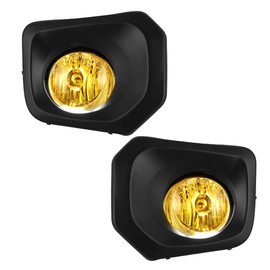 Nixon Offroad Fog Lights for Toyota Tacoma 2016-2023 (Fit SR/SR5 Only, Not Fit for Limited/TRD) Waterproof Fog Lamp Assembly Replacement, Driver and Passenger Side, Yellow Lens