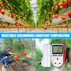 Digital Thermostat Temperature Controller, Socket Outlet 230V LCD Screen Temperature