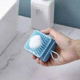 Clean Project Shampoo Brush 4 Types 남성길116 샤워브러쉬 4종 샴푸브러쉬 [젤리피쉬 샴푸브러쉬/블루] Mens Long 116 Shower Brush 4-Set Shampoo Brush [Jellyfish Shampoo Brush/Blue]