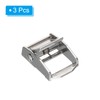 PATIKIL Cam Buckle, 3 Pack Metal Press Lock Fasteners 1.77"