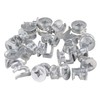 20 x eccentric furniture connectors, cabinet connectors, diameter 15 mm,