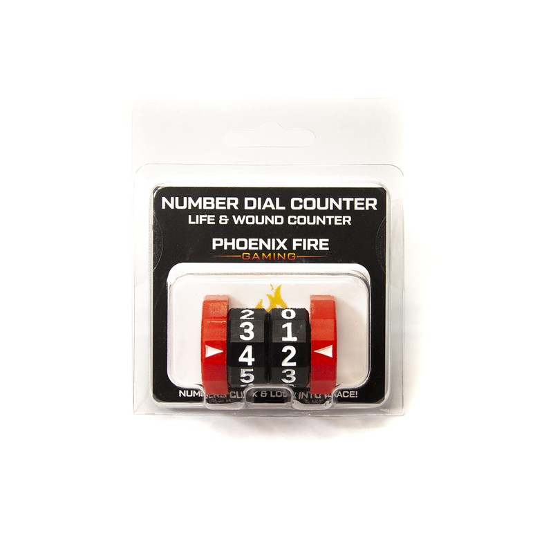 Life Counter / Wound Counter - Number dial - Two