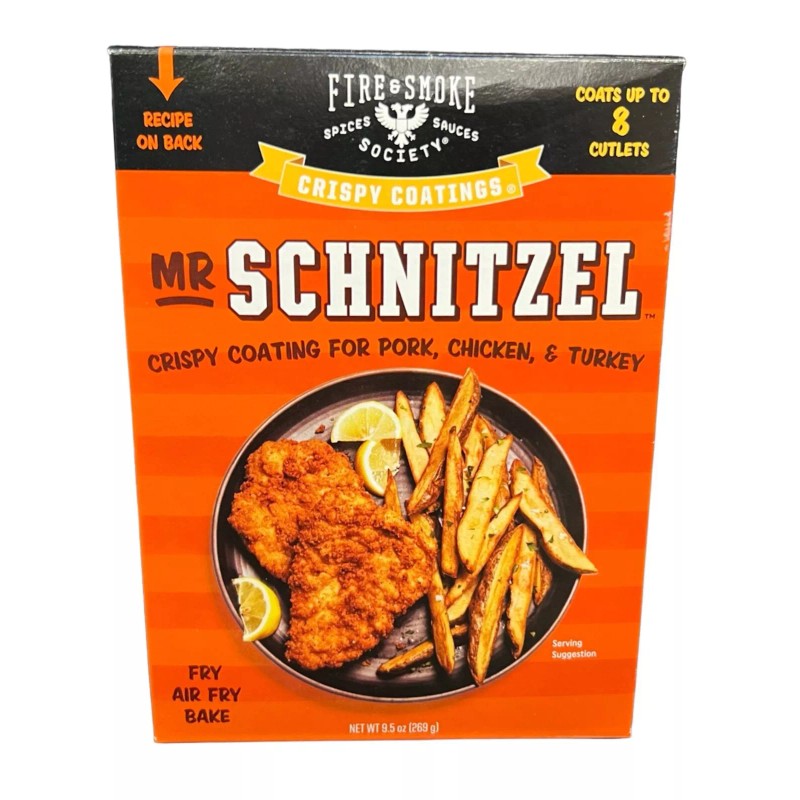 Fire & Smoke Society Mr. Schnitzel Pork Chicken Turkey Crispy